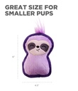 OUTWARD HOUND Xtreme Seamz Purple Sloth Small