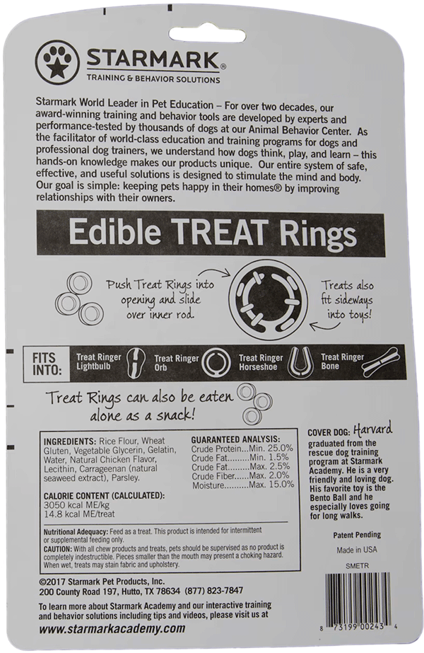 STARMARK Edible Treat Rings