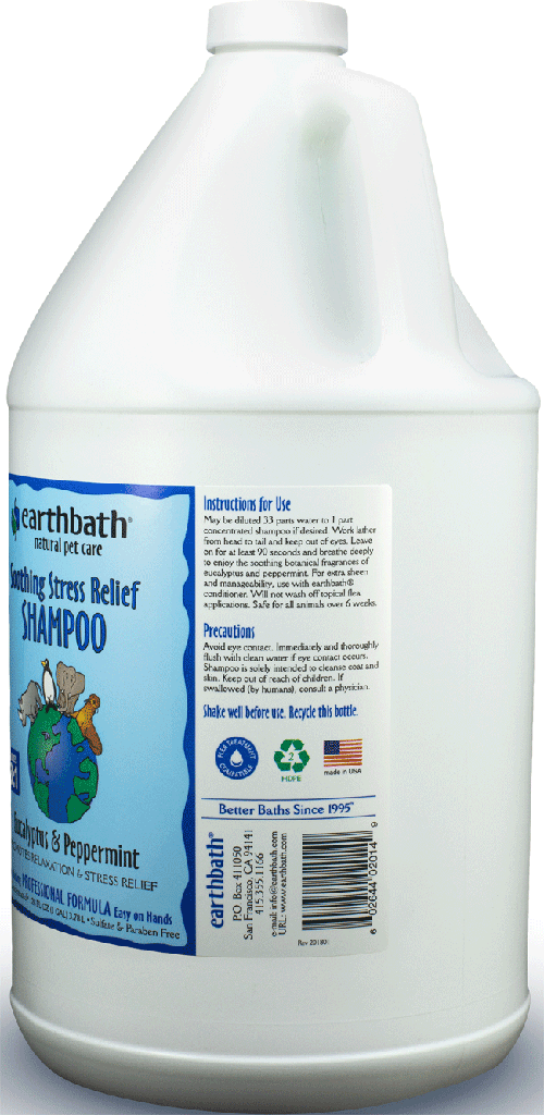 EARTHBATH Soothing Stress Relief Shampoo Eucalyptus & Peppermint Gallon