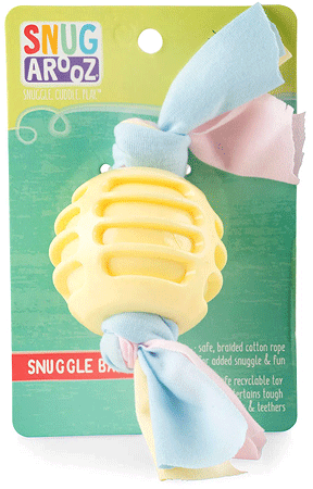 SNUGAROOZ Eco Friendly Snuggle Ball Yellow