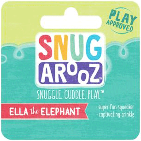 SNUGAROOZ Ella The Elephant 11"