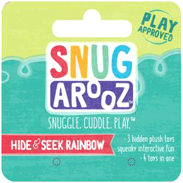 SNUGAROOZ Hide & Seek Rainbow Toy