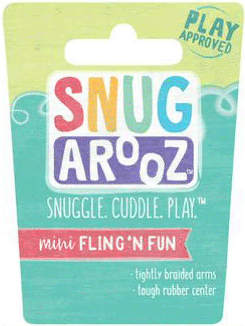 SNUGAROOZ Mini Fling N' Fun 4"