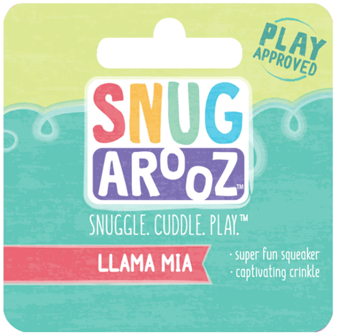 SNUGAROOZ Rainbow Llama Mia 10"