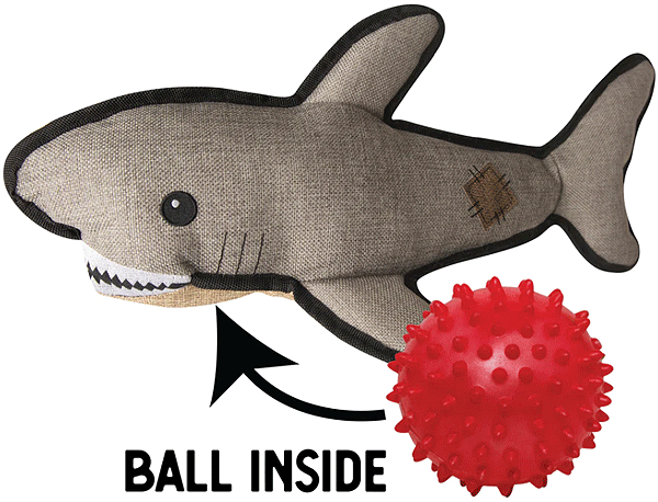 SNUGAROOZ Saul The Shark w/Ball 19"