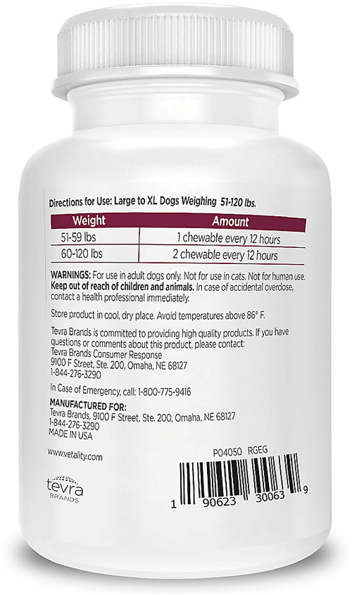 VETALITY Canine Aspirin 300mg 120ct EXP11/23