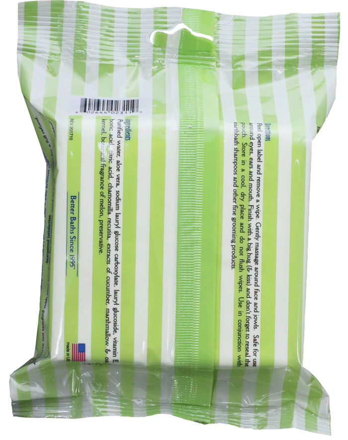 EARTHBATH Facial Wipes Hypo-Allergenic 25ct