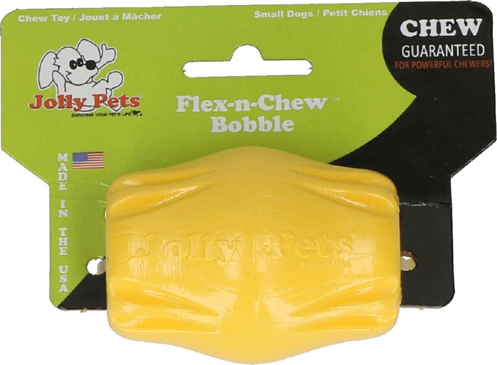 JOLLYPET Flex-n-Chew Bobble Small 2"