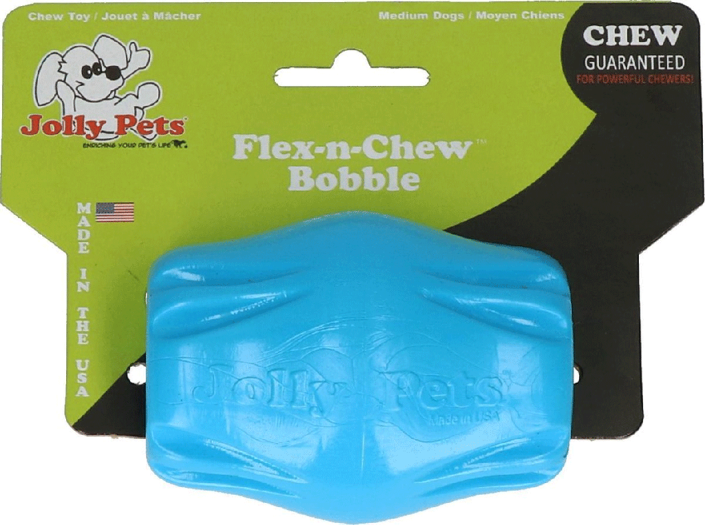 JOLLYPET Flex-n-Chew Bobble Medium 2.5"