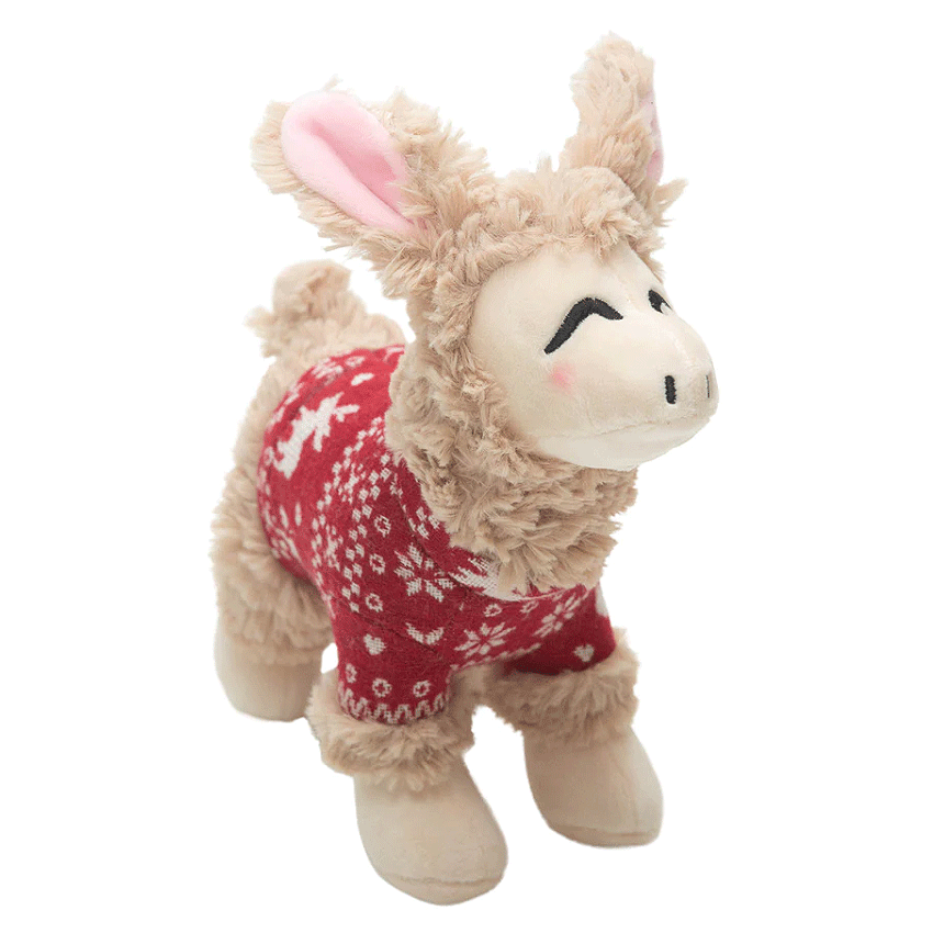 HOLIDAY Lady The Llama 10"