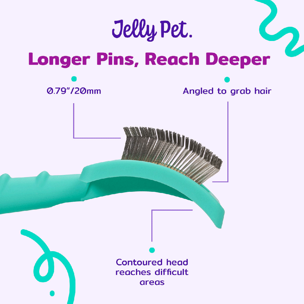 JELLY PET Slicker Brush Firm Small