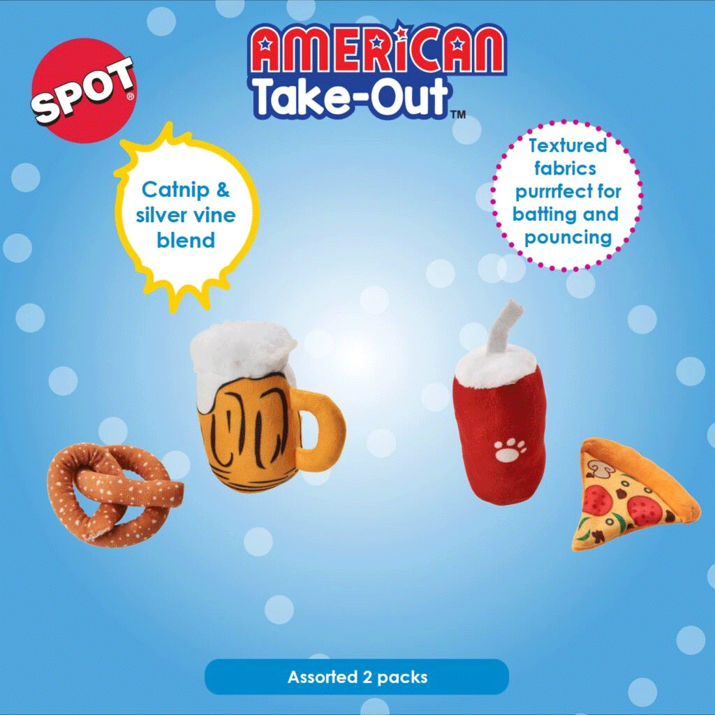 SPOT Cat American Take Out 2pk