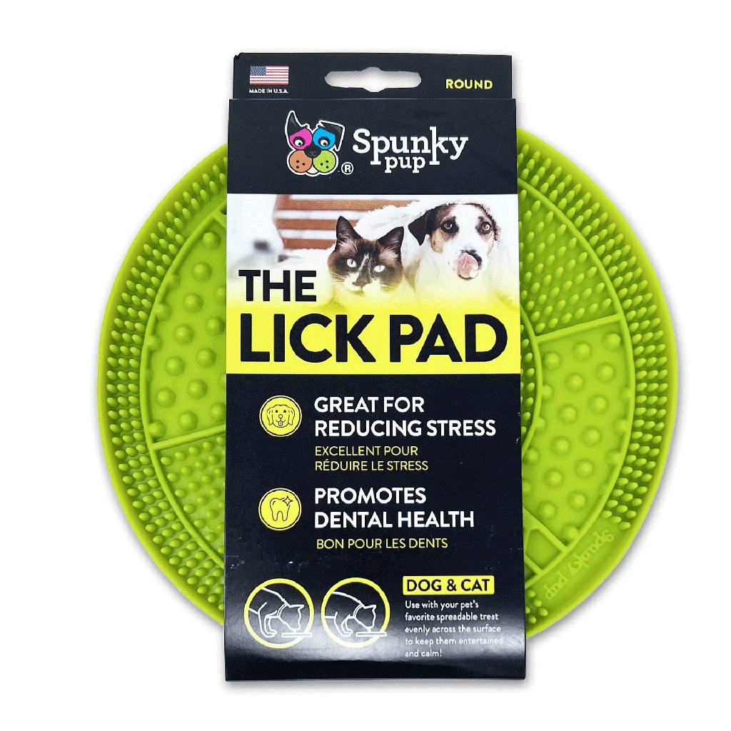 SPUNKY PUP Lick Pad Round