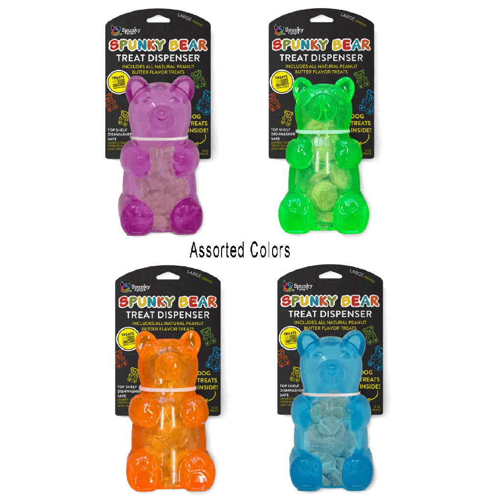 SPUNKY PUP Bear - Treat Dispensing L