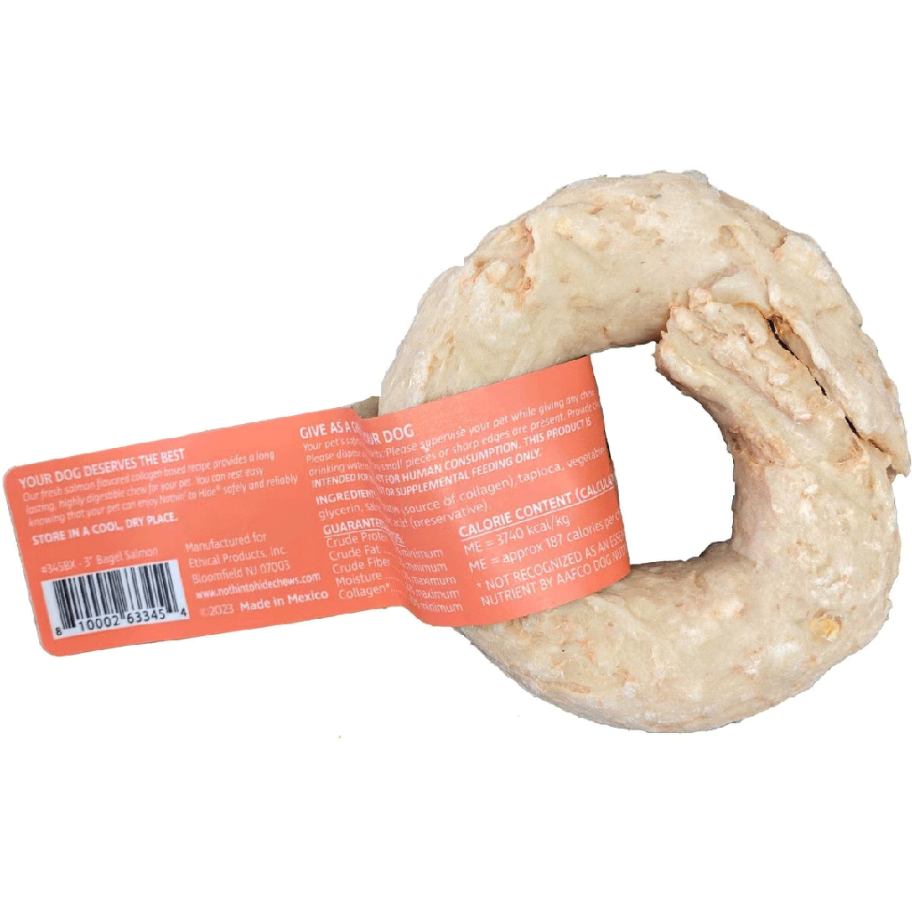 FIELDCREST FARMS Nothin' to Hide Bagel 3" Salmon