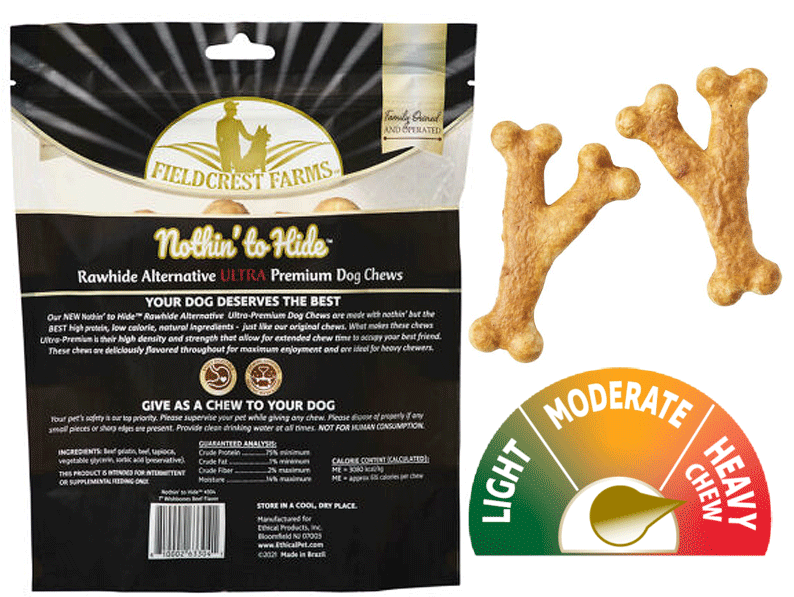 FIELDCREST FARMS Nothin' To Hide Ultra Wishbone 7" Beef 2pk