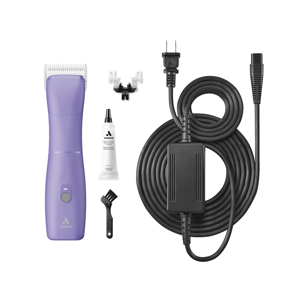 ANDIS eMERGE Clipper w/#10 Blade - Purple