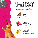 SHAMELESS PETS Jerky Bites Berry Had A Little Lamb 5oz