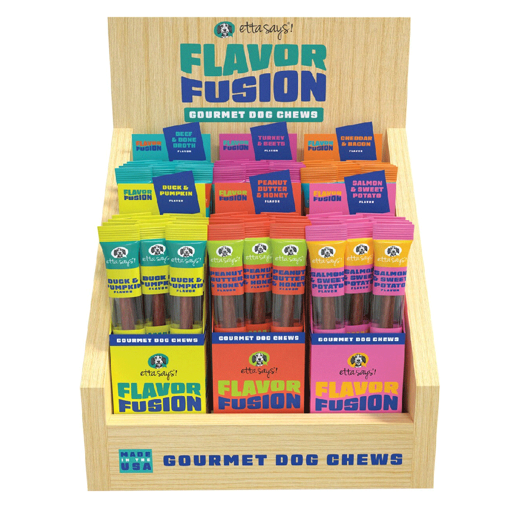 ETTA SAYS! Flavor Fusion Chew Display