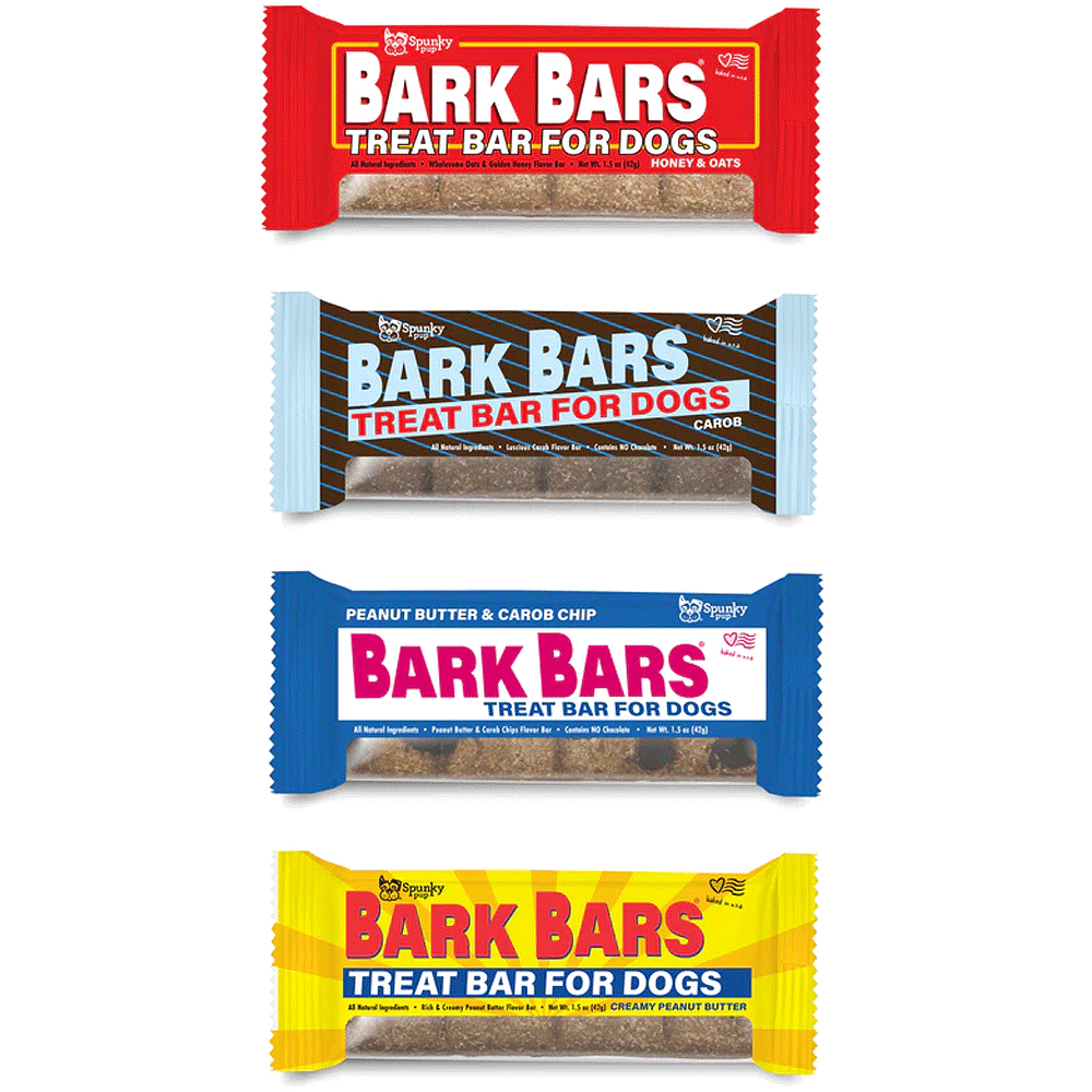 SPUNKY PUP Bark Bar Display 24ct