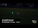 NITE IZE GlowStreak LED Rechargeable Ball-Disc-O