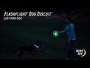 NITE IZE Flashflight Dog Discuit LED Flying Disc-O