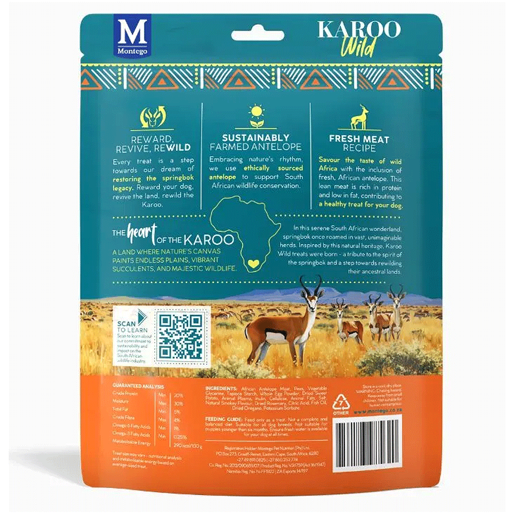 KAROO WILD Oregano Seasoned Treats Trail Bites - 8oz