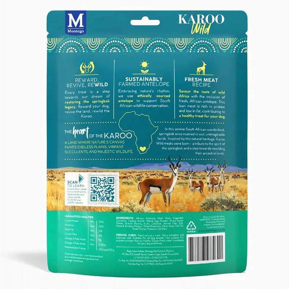 KAROO WILD Thyme Seasoned Treats Trail Bites - 8oz