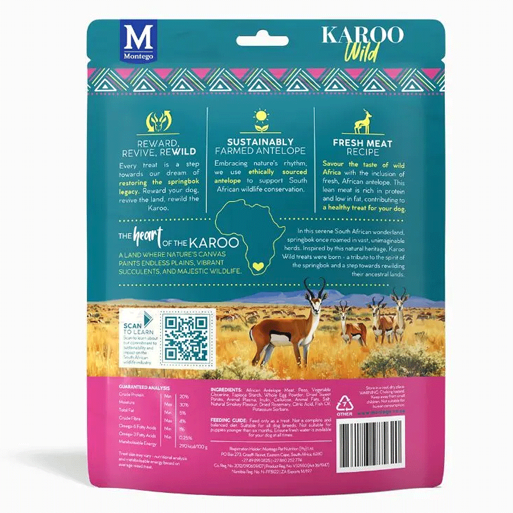 KAROO WILD Rosemary Seasoned Treats Trail Bites - 8oz