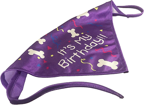 PETSPORT Happy Birthday Bandana