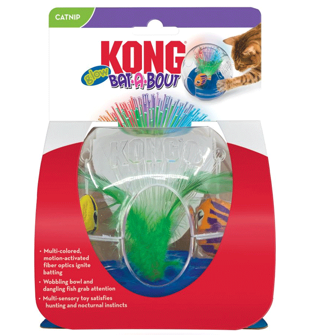 KONG Bat-A-Bout Glow Aquarium