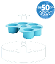 PetDreamHouse SPIN Slow Feeder Insert Palette Blue