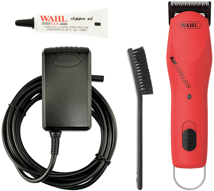 WAHL KM Cordless Clipper Poppy Red