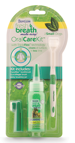 TROPICLEAN FreshBreath Oral Care Kit - Small