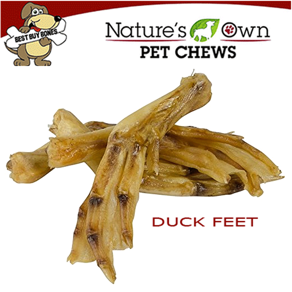 BEST BUY BONES Duck Feet - Bulk - 70 ct