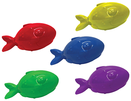 MULTIPET Lobberz Fish - Assorted - 7 inch