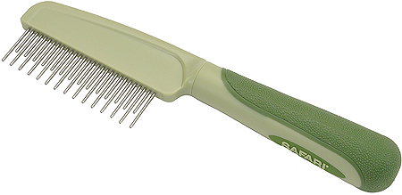 SAFARI Shedding Comb w/ Rotating Teeth