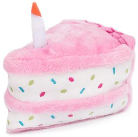 ZIPPYPAWS Birthday Cake Pink