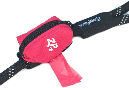 ZIPPYPAWS Adventure Leash Bag Pink