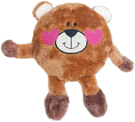 ZIPPY PAWS Valentines Brainey Bear In Love