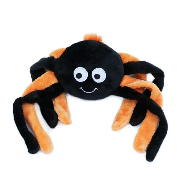 ZIPPY PAWS Halloween Grunterz Spider Orange