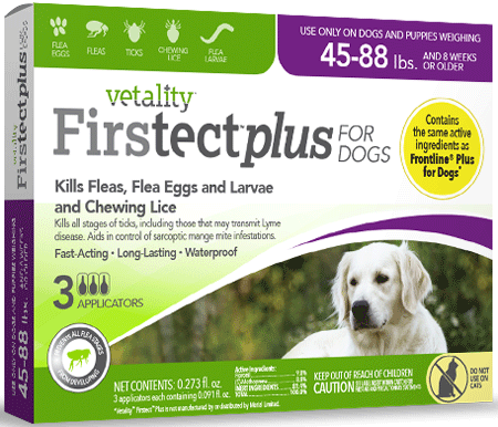 *VETALITY Firstect Plus 45-88# 3pk