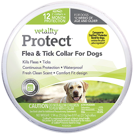 *VETALITY Protect Flea & Tick Collar 12m