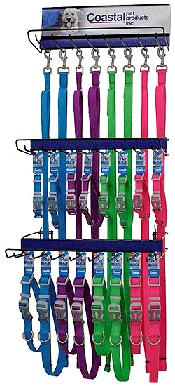 COASTAL KIT Pro Waterproof Collars & Leads 48ct 16" Display