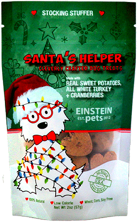 *EINSTEIN PETS Santa's Helper Holiday Dog Treats 2oz