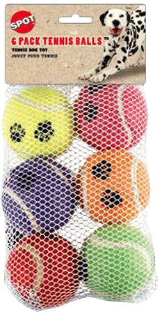 ETHICAL/SPOT Tennis Balls 6pk