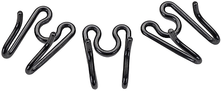 COASTAL Herm Sprenger Extra Links 3pk Black Stainless 2.25mm