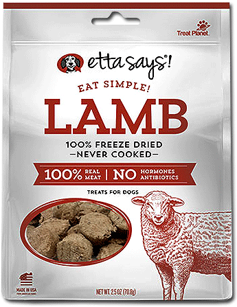 ETTA SAYS! Eat Simple! Freeze Dried Treats Lamb 2.5oz