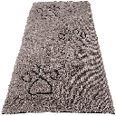 DGS Dirty Dog Doormat Runner Grey 60 x 30in