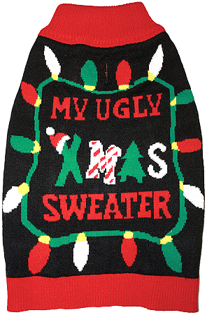 *-FASHION PET Holiday Ugly Xmas Sweater XS